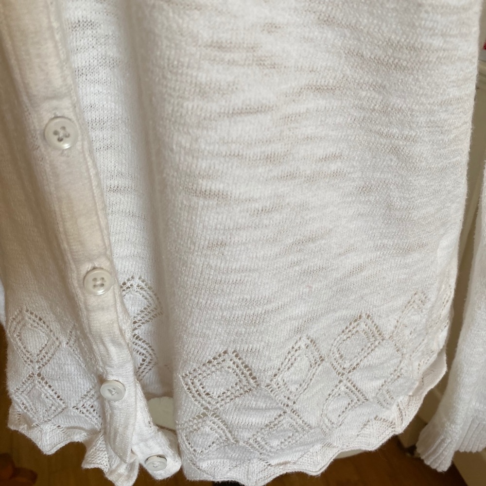 White cardigan - Picture 4 of 5
